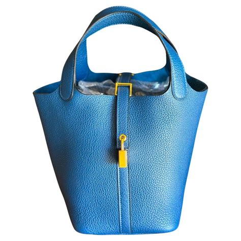 hermes picotin 18 fashionphile|hermes picotin 18 deep blue.